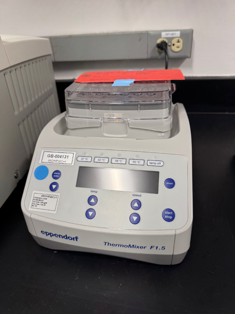 Image of Eppendorf ThermoMixer F1.5 Tube Mixer